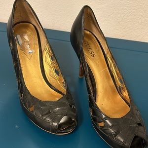 Guess black heels